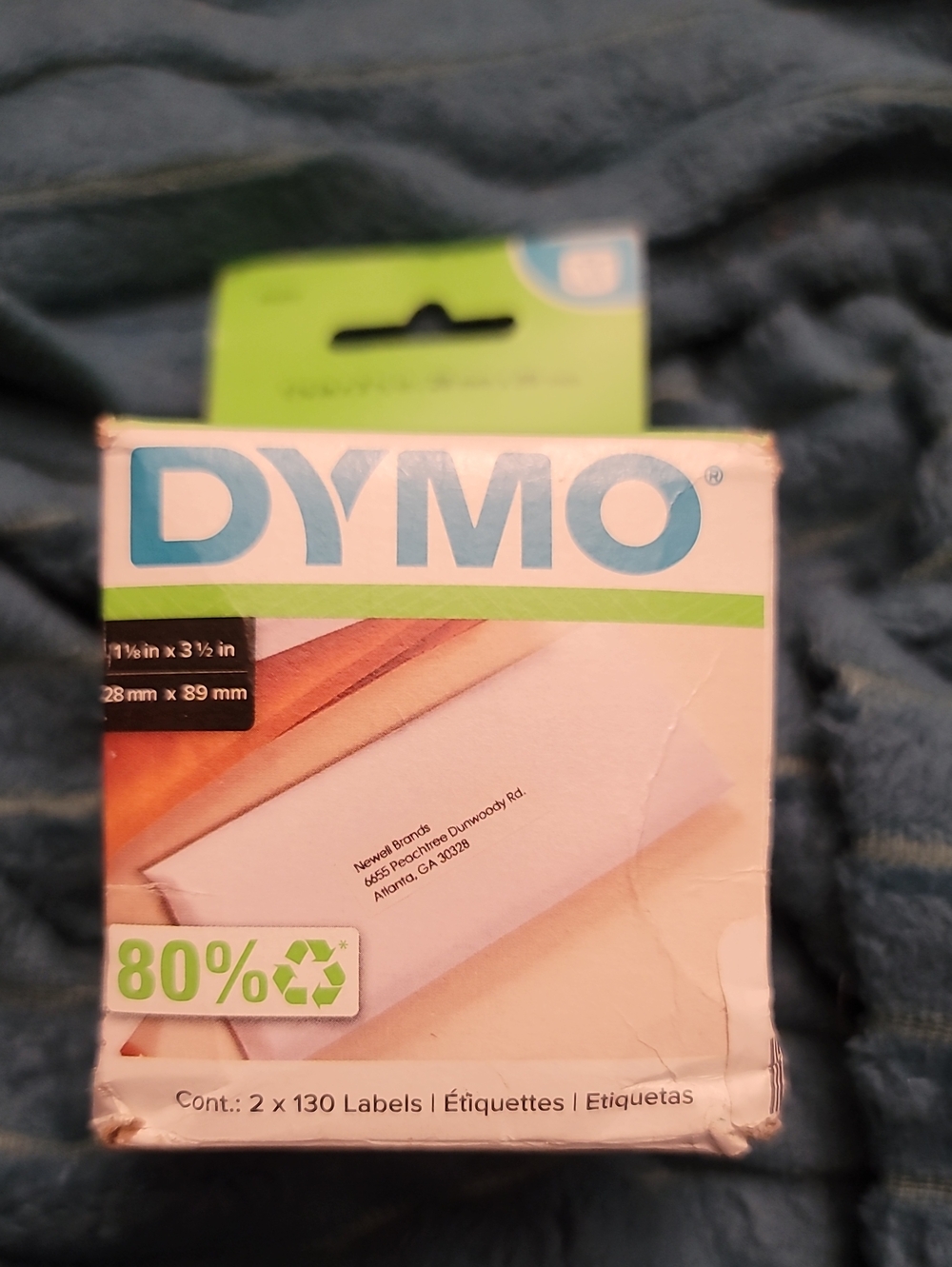 Dymo address labels
